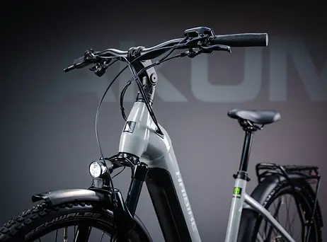 Haibike Trekking 7 Low - Urban grey/white - gloss