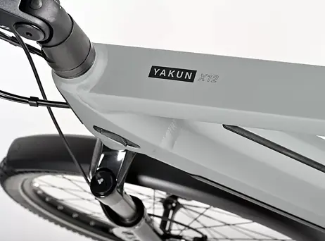 Winora Yakun X12 High - Classic silver matt