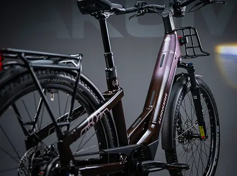 Winora Yakun R5 Low - Red/violet red - gloss