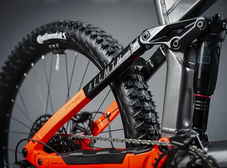 Haibike ALLMTN 4 - silver/red/black
