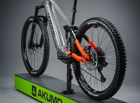 Haibike ALLMTN 4 - silver/red/black