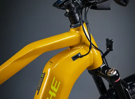 Haibike Trekking 8 - High - Metal lava/yellow - gloss