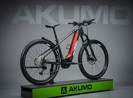 KTM Macina Emountain 27 Pro - matte black/white/red
