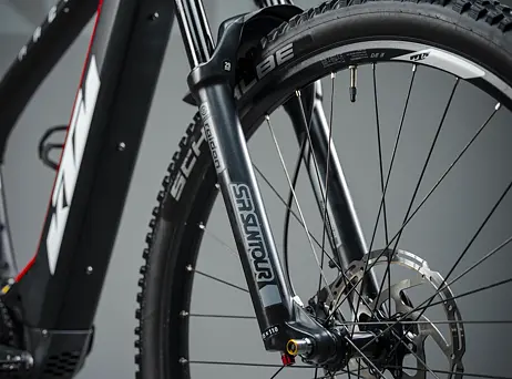 KTM Macina Emountain 27 Pro - matte black/white/red