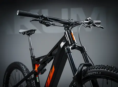 KTM Macina Kapoho 7973 - Flaming black (orange)