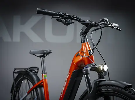 Haibike TREKKING 4 - Low - orange/silver
