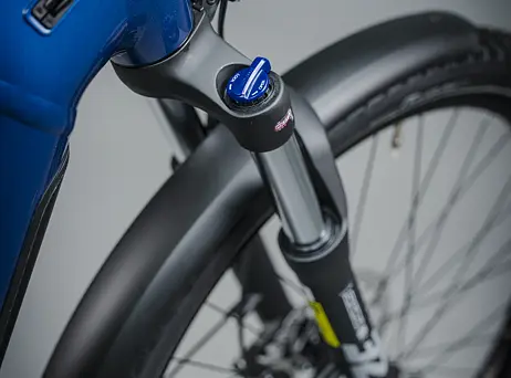 Haibike TREKKING 4 - Low - blue/orange/silver