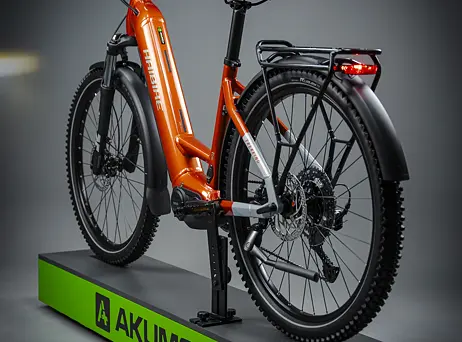 Haibike TREKKING 4 - Low - orange/silver