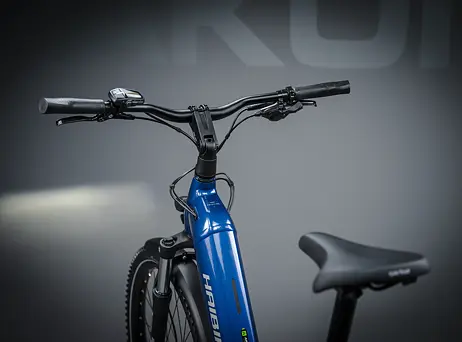 Haibike TREKKING 4 - Low - blue/orange/silver