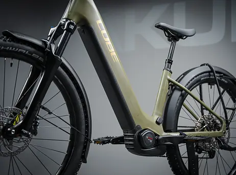 Cube Reaction Hybrid Pro Allroad, easy entry - dustyolive´n´gold