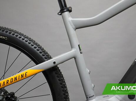 Haibike Hardnine 4 2022 - cool grey/lava matte