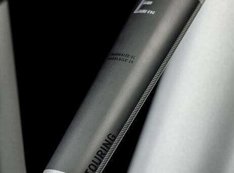 Cube Touring Hybrid EXC Trapeze 500 - Grey´n´metal
