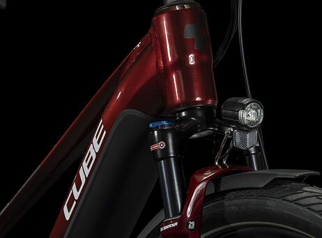 Cube Touring Hybrid EXC Trapeze 500 - Red´n´white