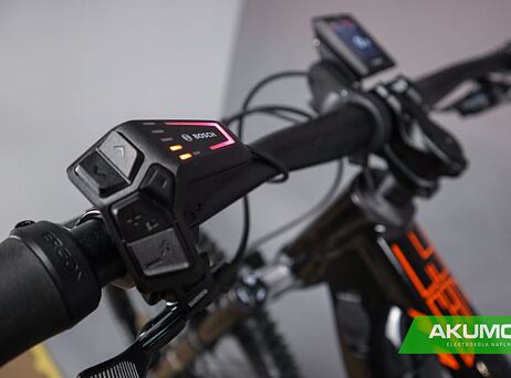 KTM Macina Lycan 771 - Flaming Black (Space Orange)
