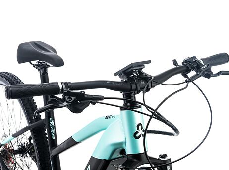 CTM Ruby X Pro 29" - matná černá / tyrkysová perleť