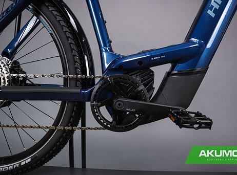 Haibike Trekking 8 750Wh - High - Gloss Roy Met Silverink