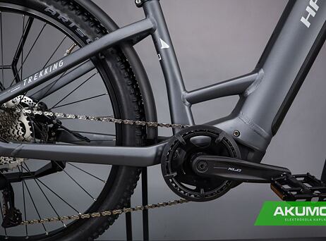 Haibike Trekking 4 - Low - Dark silver/pearl - matt