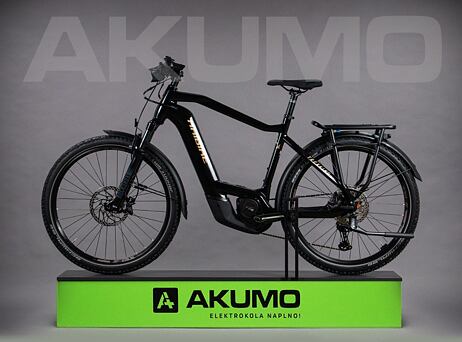 Haibike Trekking 11 - High - 2022 - Gloss Black Metal Tan