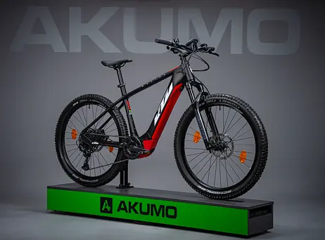 KTM Macina Emountain 27 Pro - matte black/white/red