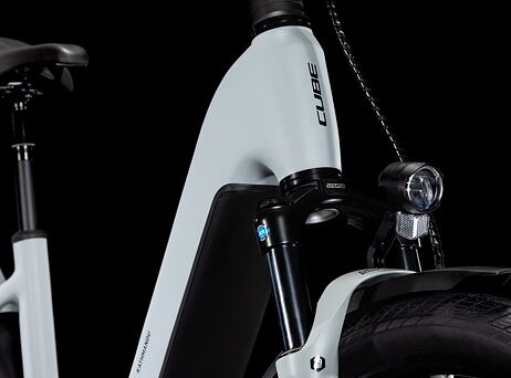 Cube Kathmandu Hybrid EX, easy entry - haze´n´black