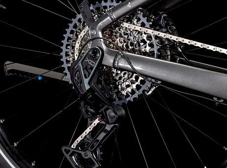 Cube Nuride Hybrid SLX 800 Allroad, easy entry - Graphite´n´fossil