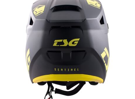 Přilba integrální TSG Sentinel Solid Color Satin Blue-Yellow, XL