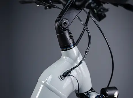 Haibike Trekking 7 Low - Urban grey/white - gloss