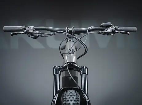 Haibike ALLMTN 4 - silver/red/black