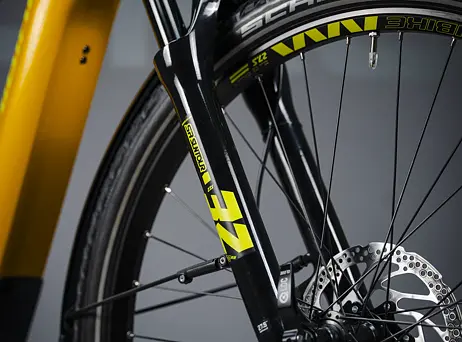 Haibike Trekking 8 - High - Metal lava/yellow - gloss