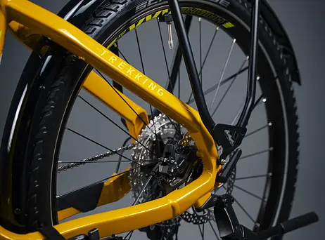 Haibike Trekking 8 - High - Metal lava/yellow - gloss