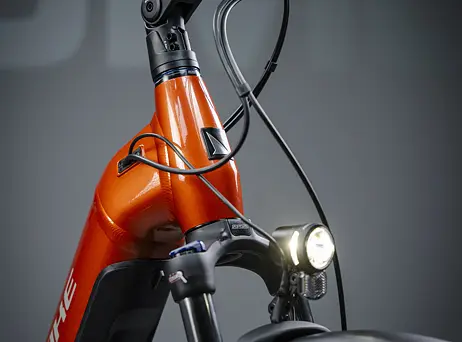 Haibike TREKKING 4 - Low - orange/silver