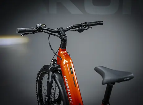 Haibike TREKKING 4 - Low - orange/silver