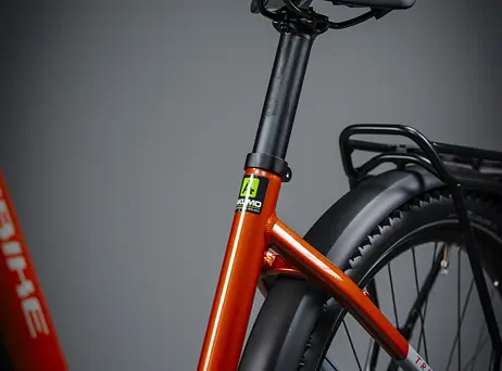 Haibike TREKKING 4 - Low - orange/silver