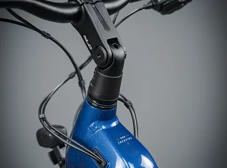 Haibike TREKKING 4 - Low - blue/orange/silver