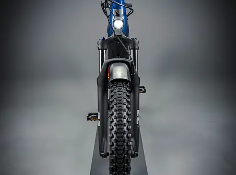 Haibike TREKKING 4 - Low - blue/orange/silver