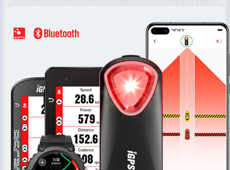 Zadní blikačka iGPSport SR30 Radar