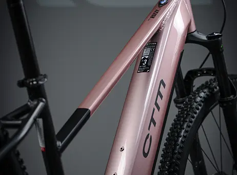 CTM Roxxy GX Pro - Matná černá starorůžová perleť