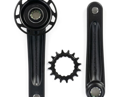 Kliky set 170 mm Prowheel EB03-16T-D3, pro Bosch GEN2 černá