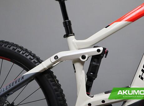 Haibike Fullseven 9 - Cool grey/ red