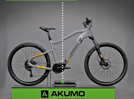 Haibike Hardnine 4 2022 - cool grey/lava matte