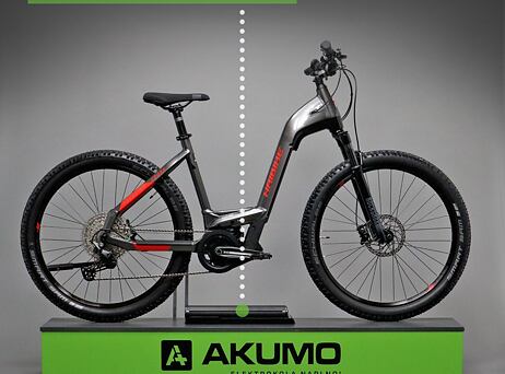 Haibike Trekking 9 Cross 2022 - anthracite/red