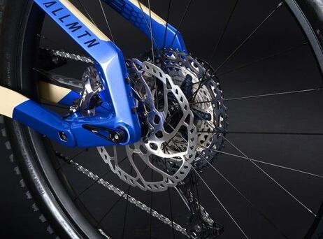 Haibike AllMtn 7 2021 - coffee/black/blue