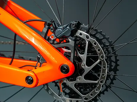 Haibike Lyke CF 10 - Leather/Orange-gloss