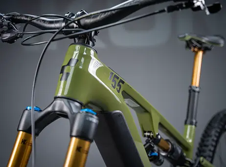 Cube Stereo Hybrid ONE55 C:68X TM 750 - olive´n´chrome