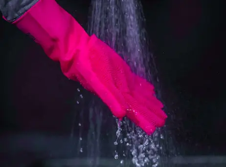 Silikonové mycí rukavice - MUC-OFF DEEP SCRUBBER GLOVES