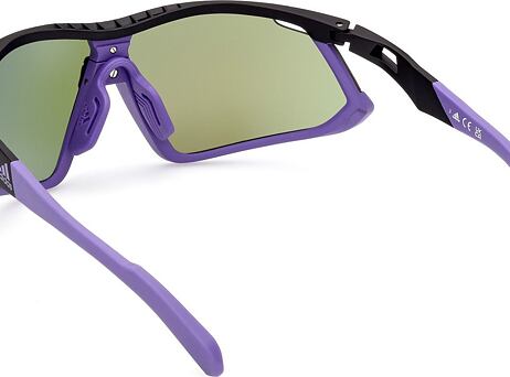 Sluneční brýle ADIDAS Sport SP0055 Black/Gradient Or Mirror Violet