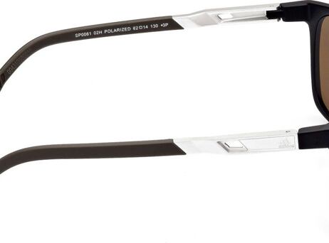 Sluneční brýle ADIDAS Sport SP0061 Matte Black/Brown Polarized