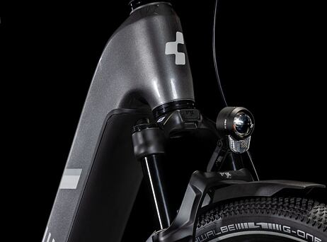 Cube Nuride Hybrid SLX 800 Allroad, easy entry - Graphite´n´fossil