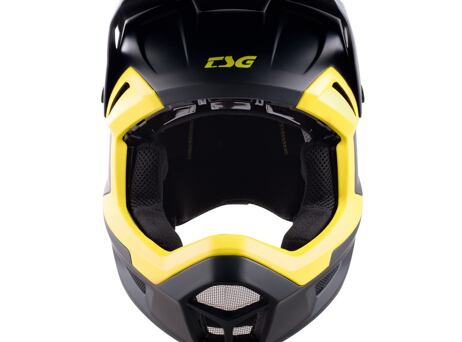 Přilba integrální TSG Sentinel Solid Color Satin Blue-Yellow, XL