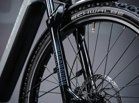 Haibike Trekking 7 Low - Urban grey/white - gloss